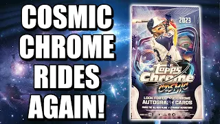 COSMIC CHROME RIDES AGAIN! 🚀🚀 | 2023 Topps Chrome Cosmic Review