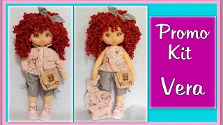 PROMO KIT MUÑECA VERA 33 cm  manualilolis video - 595