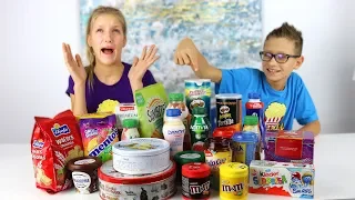 Don't Choose the Wrong Snack Slime Challenge!