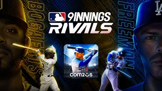 TRYING OUT THE NEW MLB 9 INNINGS RIVALS!
