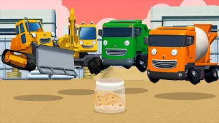 Strong Heavy Vehicles Songs | Who took the cookie from the cookie jar? | Cookie Song | Song for Kids