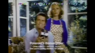 Polaroid 1980 ad with Mariette Hartley mocking James Garner