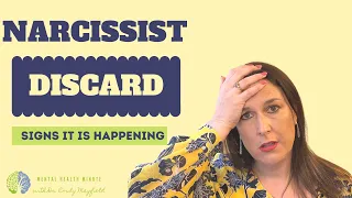 3 signs a NARCISSIST is going to discard you | How to know if you will be DISCARD | Final discard