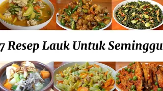 7 RESEP LAUK UNTUK BUKAPUASA DAN SAHUR MUDAH DAN LEZAT || SEMUA ORANG MENYUKAINYA