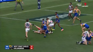 West Coast vs Collingwood All goals and highlights FIRST HALF | Round 8 2020