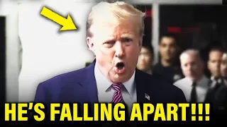 Trump Arrives in TOTAL PANIC to NY Criminal Trial