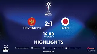 WMF World Cup 2023 I Day 6 I Montenegro - Japan I Highlights