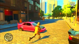 Friend freezes himself using mods in GTA IV 1v1