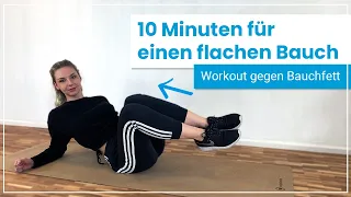 10 Minuten Workout gegen Bauchfett  ➡️ Mache diese Übungen für einen flachen Bauch