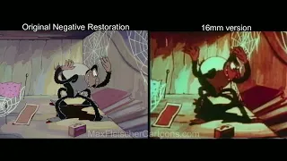 The Cobweb Hotel | Restoration Comparison | Fleischer Studios | Color Classic