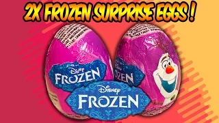 Opening Surprise Eggs From Frozen - With Elsa, Anna and Olaf