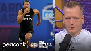 Rome Odunze has 'a Davante Adams type of skillset' - Chris Simms | Pro Football Talk | NFL on NBC