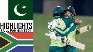 Pakistan VS South Africa 4th T20I Highlights 2021 | PAK vs SA 4th T20I Highlights 2021