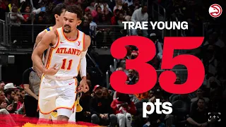 Trae Young scores 35 points with 7 threes in OT Win over Warriors