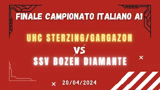 FINALE CAMPIONATO ITALIANO A1 - UHC Sterzing/Gargazon - SSV Bozen Diamante