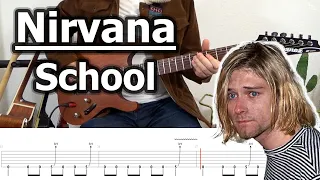 Nirvana - School | Guitar Tabs Tutorial