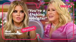 Lisa Rinna says Kathy Hilton abused her | Season 12 | Real Housewives of Beverly Hills