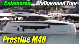 Amazing Catamaran!!! - 2023 Prestige M48 Catamaran - Debut at Cannes Yachting Festival