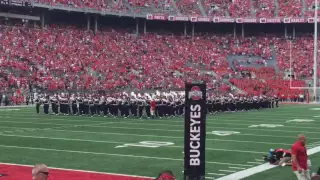 9/10/16 Ohio State Marching Band Performance