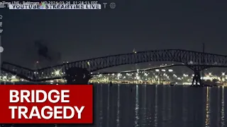 Francis Scott Key bridge collapse: Frame by frame