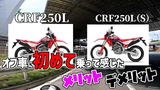 人生初のオフロードバイク　CRF250Lを所有したら、超快適すぎて手放せなくなった件（半年レビュー）