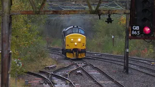 D05 Preservation Ltd Class 37 No. 37688 on 0Z51 @ Hyde North on 29.10.20 - HD