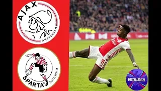 Ajax vs Sparta ( 2-1 )  All Goals & Highlights | Eredivisie 19-01-20