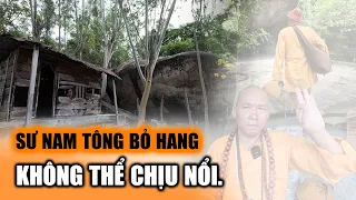 Vị Sư nam tông đã rời bỏ hang đá trên núi sau nhiều ngày chỉ uống nước Chanh