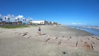 Galveston Island 4k Drone Footage