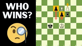 Very Tricky Rook and Pawn Chess Puzzle