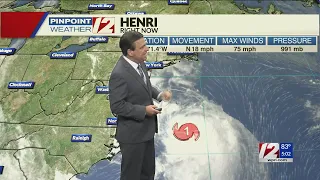 Severe Weather Alert:  Tracking Henri
