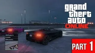 Grand Theft Auto 5 ONLINE Walkthrough - Part 1 Freeroam - Multiplayer GTA 5