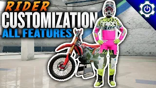 ALL Rider Customization Options - Monster Energy Supercross 4