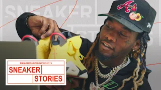Offset Shows Off 1 of 1 Travis Scott Jordans and His Extremely Rare Sneaker Rotation