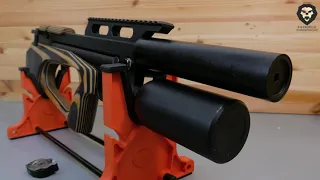 Пневматическая винтовка Стрелка Коротыш (360 мм, 5.5 мм, Белый ламинат) видеообзор 4k