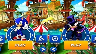 Sonic Dash SONIC VS VAMPIRE SHADOW Android iPad iOS Gameplay HD