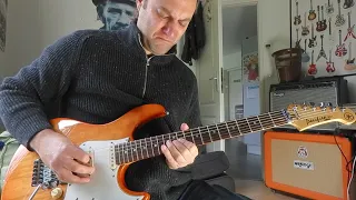 Metallica The Four Horsemen first solo cover by Damien Reisch