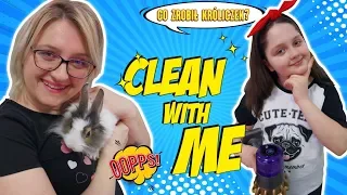 CLEAN WITH ME 🧹 SPRZĄTAM SWÓJ POKÓJ 🧼 MISIA I JA