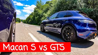 2023 Porsche Macan S vs GTS performance