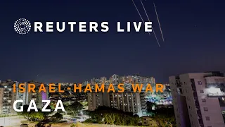 LIVE: View of Gaza from Sderot, Israel