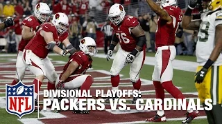 Fitzgerald Sends Cardinals to NFC Championship in Game Winning Drive!  | Packers vs. Cardinals | NFL