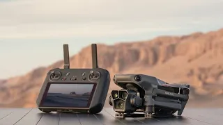 The DJI Mavic 3 Pro is a triple-lens flagship camera drone with multiple focal lengths. 