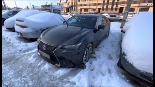 Штатный автозапуск Lexus GS GRL