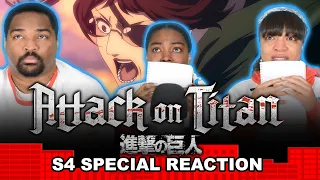 Attack on Titan Season 4 Part 3 Episode 1 Special - GROUP REACTION!!!