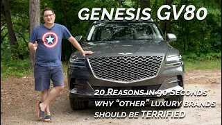 Genesis GV80 | Twenty Reasons The "Other" Luxury Brands Should Be Terrified In 90 Seconds