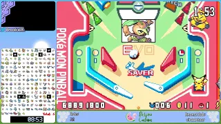 Pokemon Pinball: Ruby&Sapphire Complete Pokedex Speedrun in 5:50:24