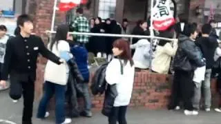 Fukushima japan earthquake 東北地方太平洋沖地震 (福島市) 飲食店での様子 2011年3月11日