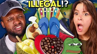 Guess The Country Where These Things Are Banned! | Try Not To Fail