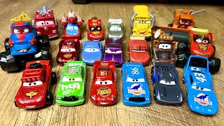 Looking for Lightning McQueen Cars: Lightning McQueen, Chick Hicks, King, Storm, Tormentor, Sally