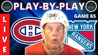 NHL GAME PLAY BY PLAY: RANGERS VS CANADIENS